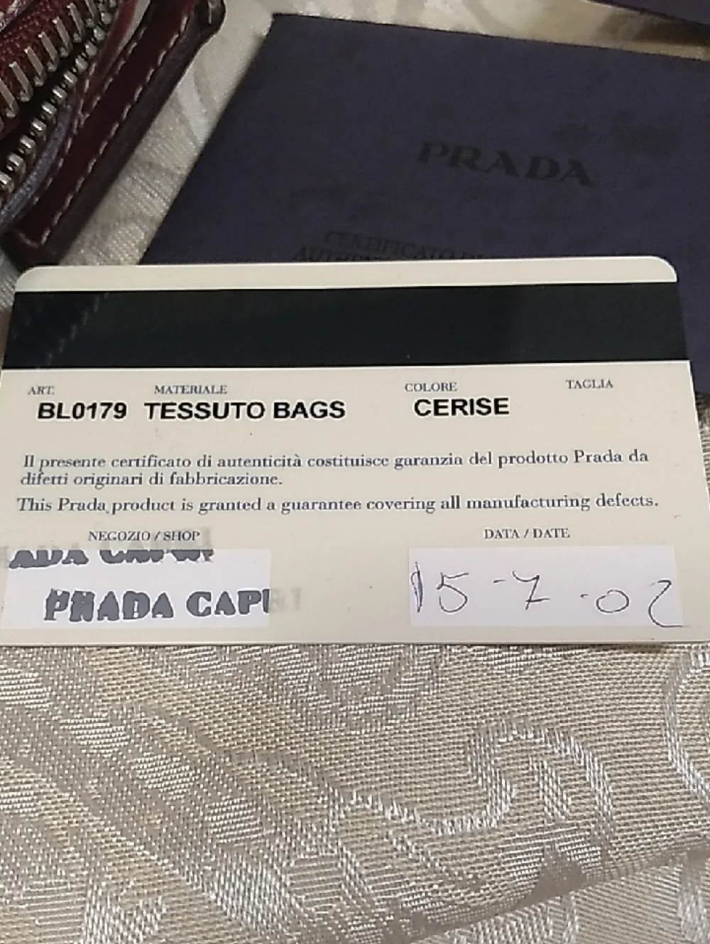 Vintage Prada Small Satchel - Picture 11 of 12